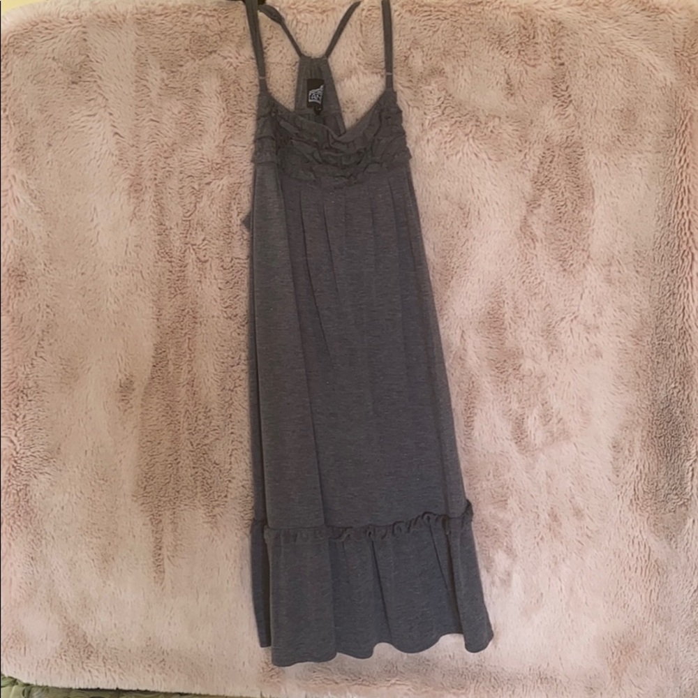 Grey Mini Dress